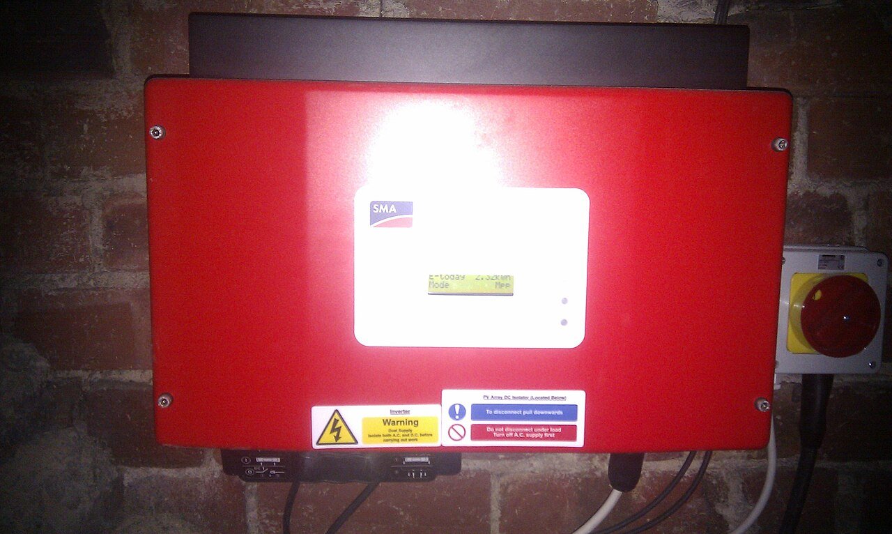 Photovoltaic inverter installation